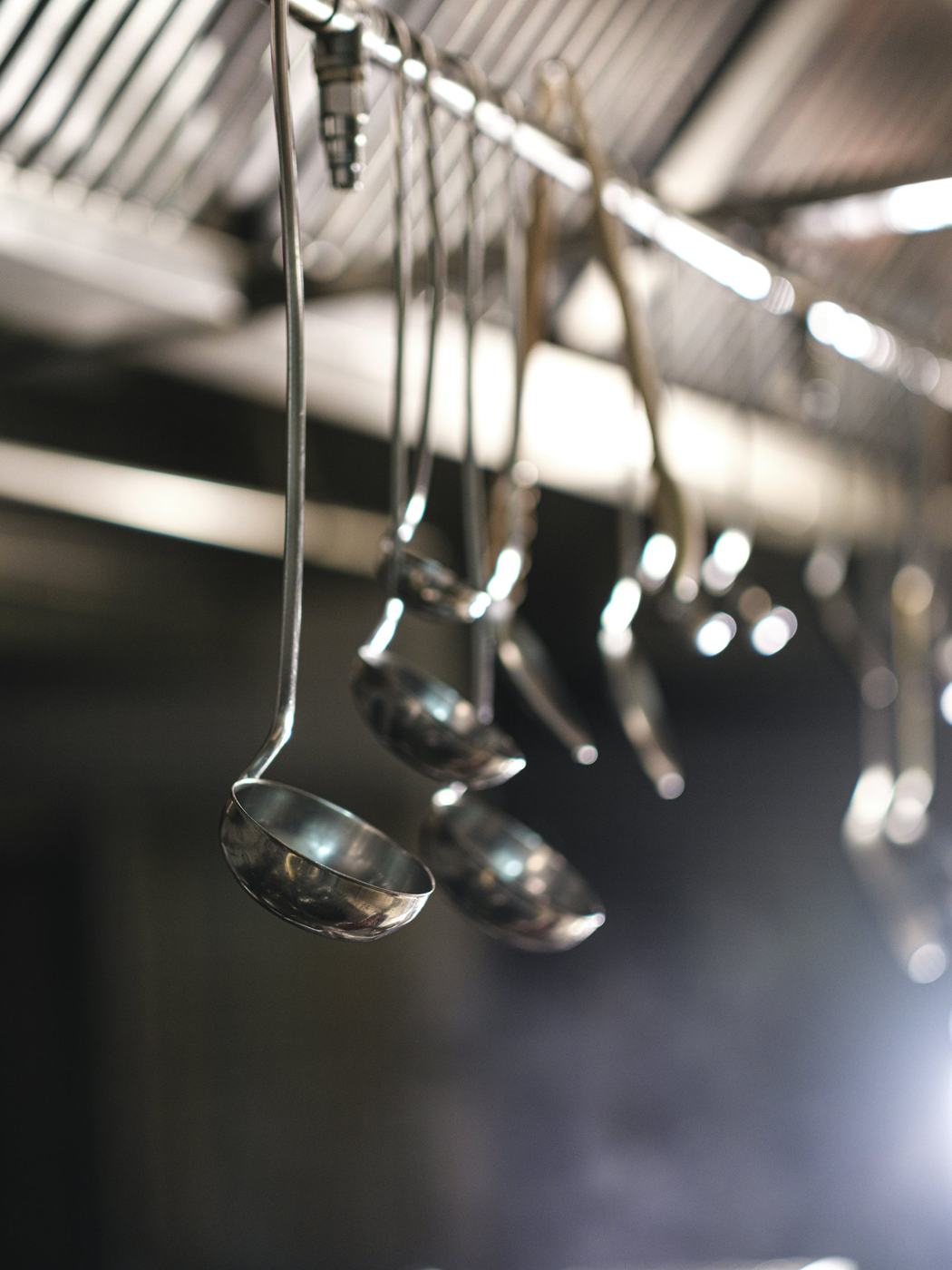 Stainless steel ladles